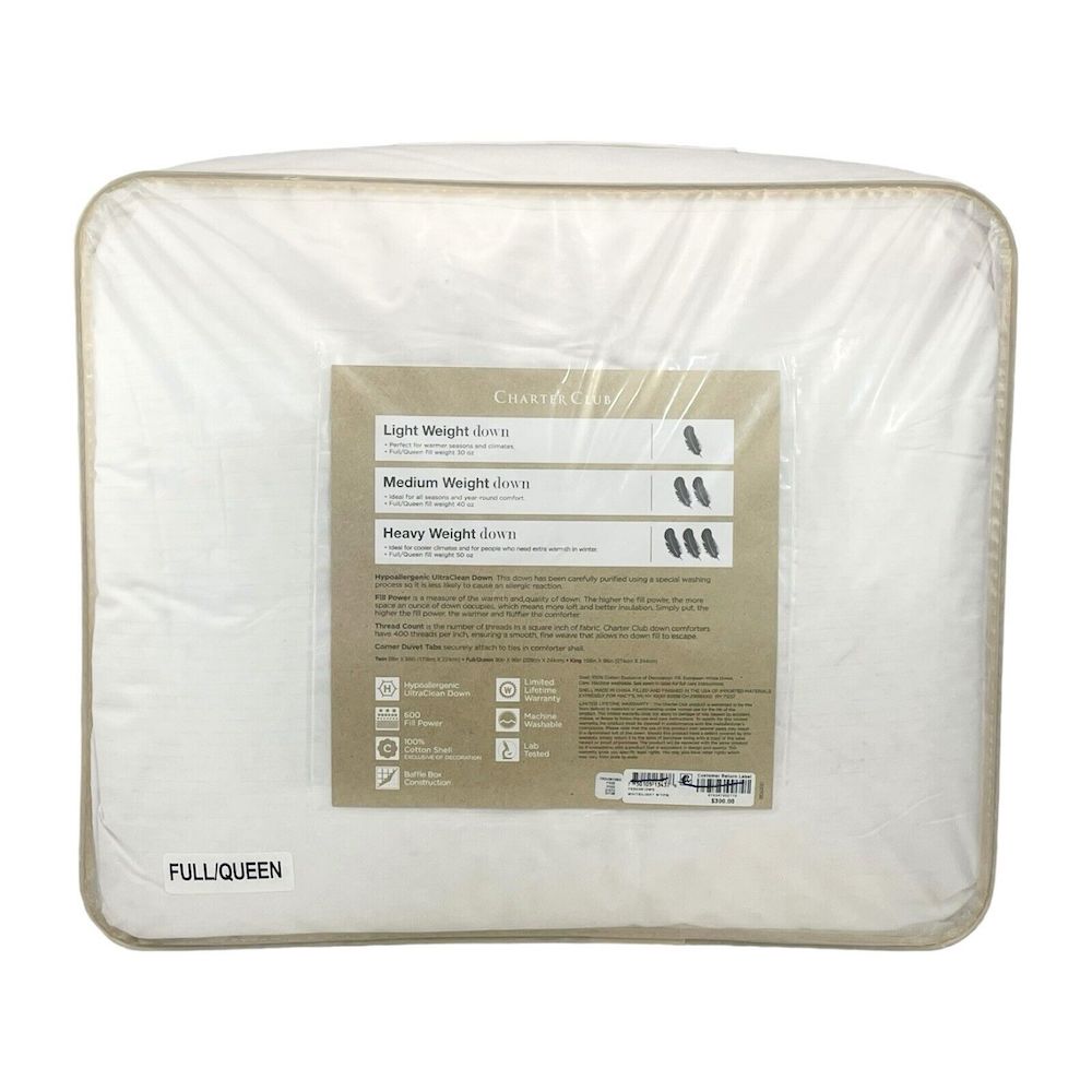 Charter Club Down Comforter