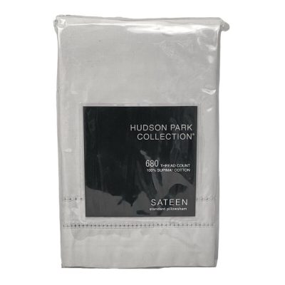 Hudson Park 680 Thread Count STANDARD Sham SILVER 3