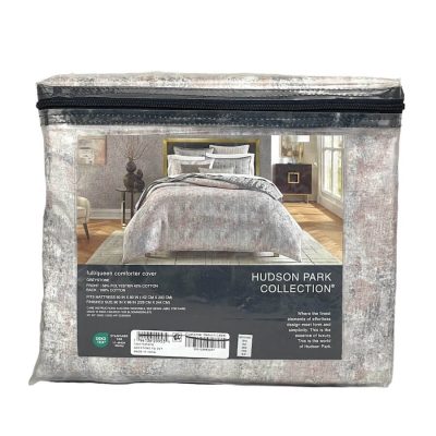 Hudson Park Greystone Full/Queen Duvet Cover 2