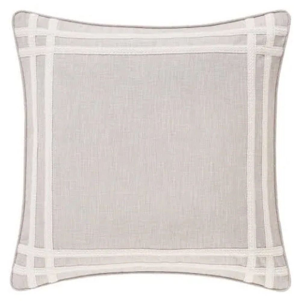 J Queen New York Angeline EURO Sham Beige