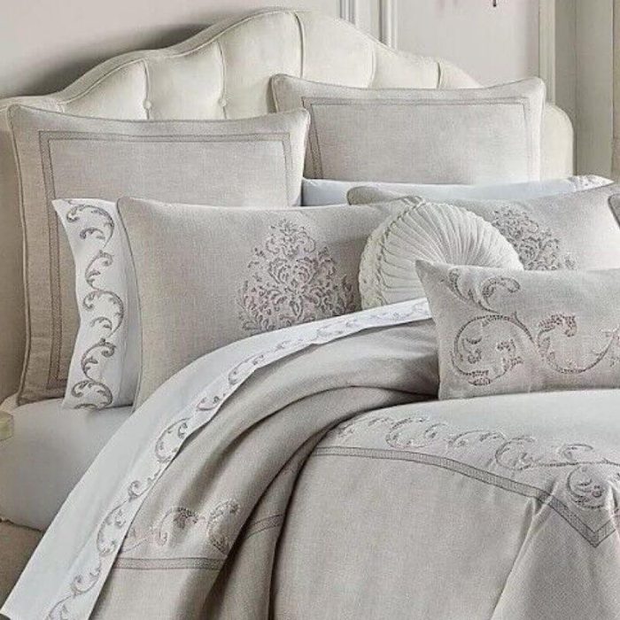 J Queen New York Angeline EURO Sham Beige 3