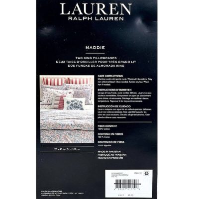 Ralph Lauren Maddie KING Pillowcases Multicolor 6