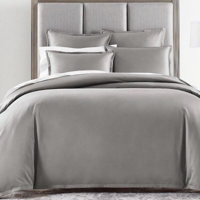 Sky 500 Thread Count 3 Piece King Duvet Set Ash Grey 3