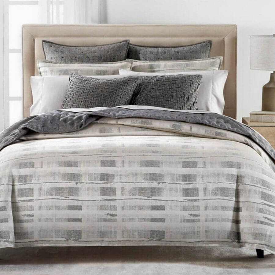 Hotel Collection Broken Stripe Quilted Sham