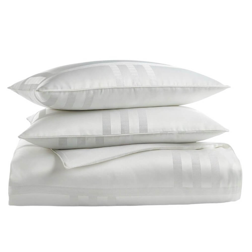 Hotel Collection Structure Duvet Set White