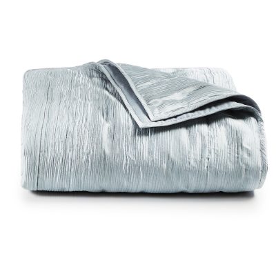 Hotel Collection Wavelet Quilted Coverlet Blue