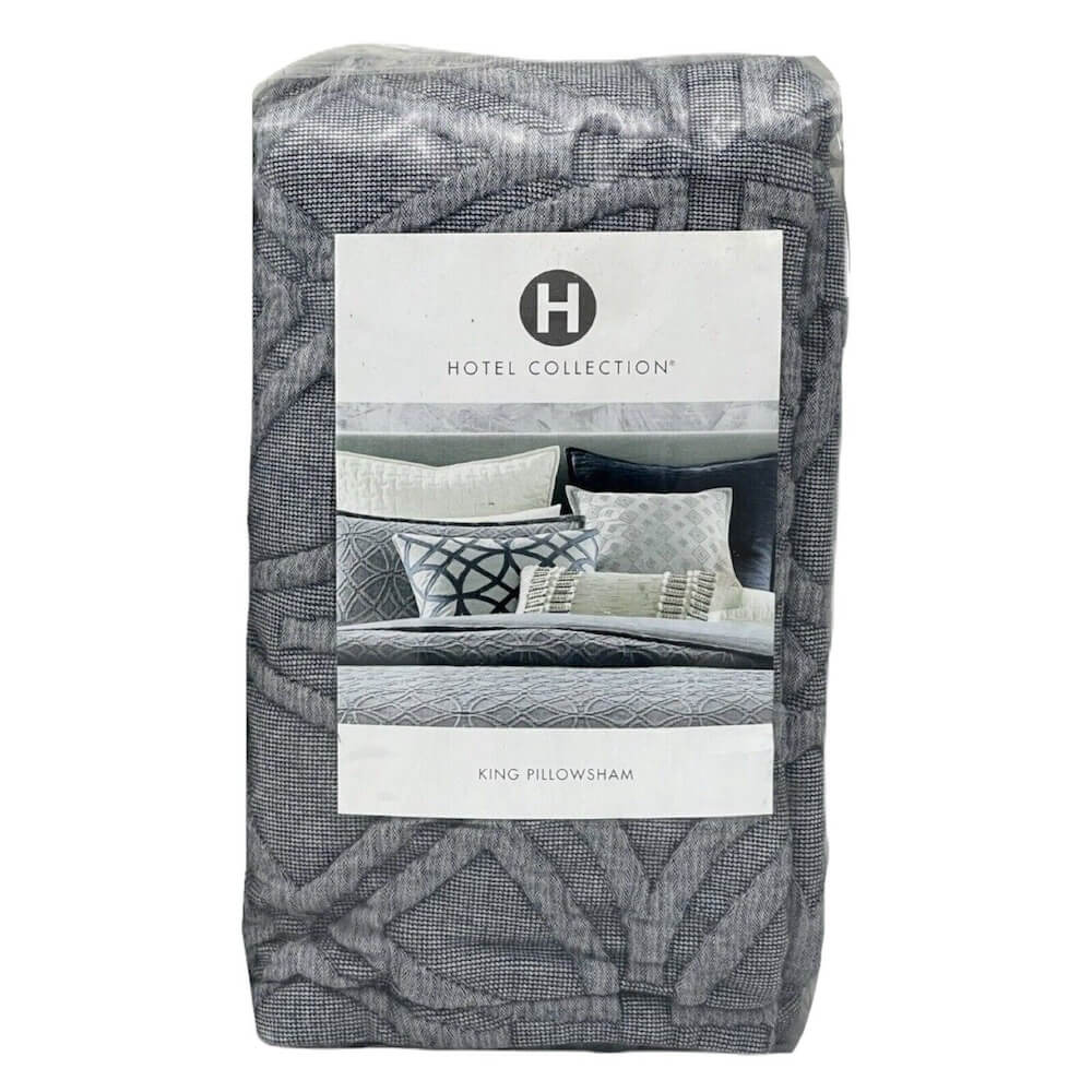 Hotel Collection Connection King Sham Indigo 3 Hotel Collection Connection King Sham Indigo 3