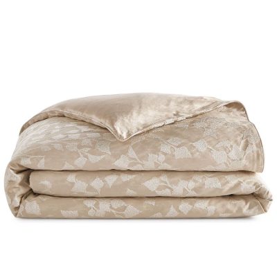 Hudson Park Gold Leaf Duvet Cover Gold