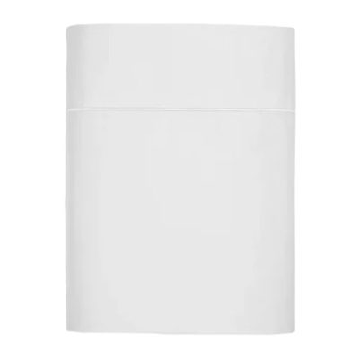 Hudson Park 500 Thread Count Flat Sheet White
