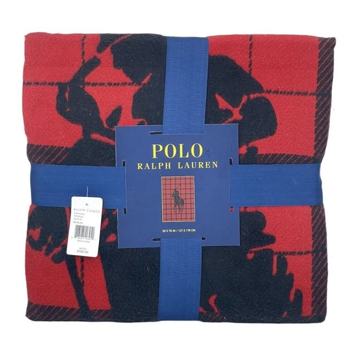 Polo Ralph Lauren Home Oakwood Red Black Big Pony 2
