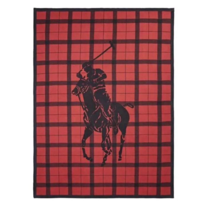 Polo Ralph Lauren Home Oakwood Red Black Big Pony