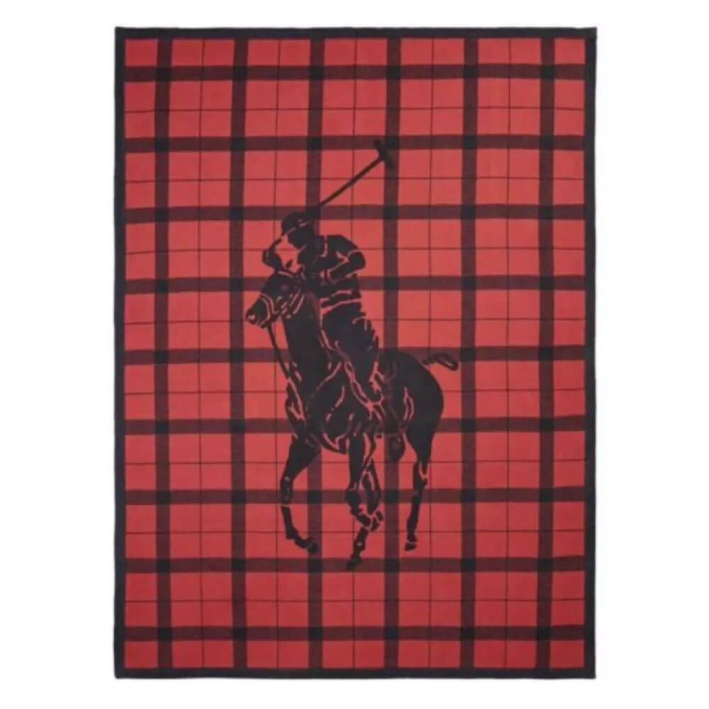Polo Ralph Lauren Home Oakwood Red Black Big Pony
