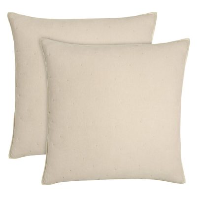 Hotel Collection Chenille Euro Sham Set Sand