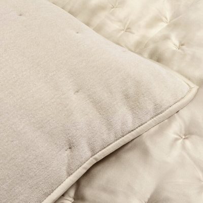 Hotel Collection Chenille Euro Sham Set Sand 1
