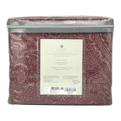 Hotel Collection Classic Regal Paisley King Duvet Cover 3