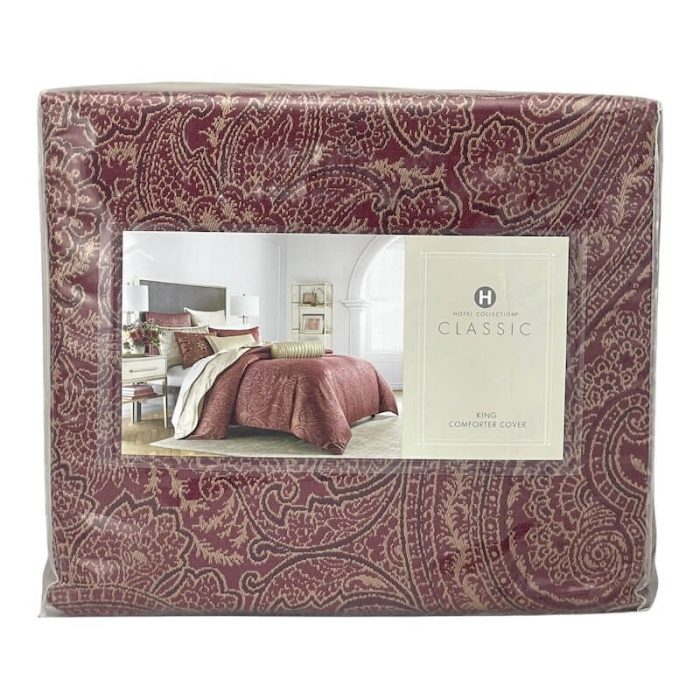 Hotel Collection Classic Regal Paisley King Duvet Cover