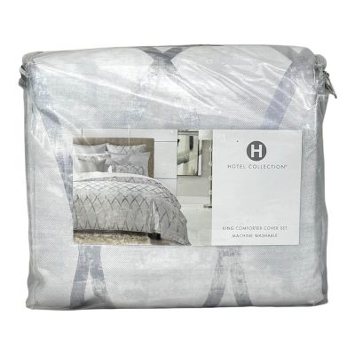 Hotel Collection Dimensional King Duvet Cover Set
