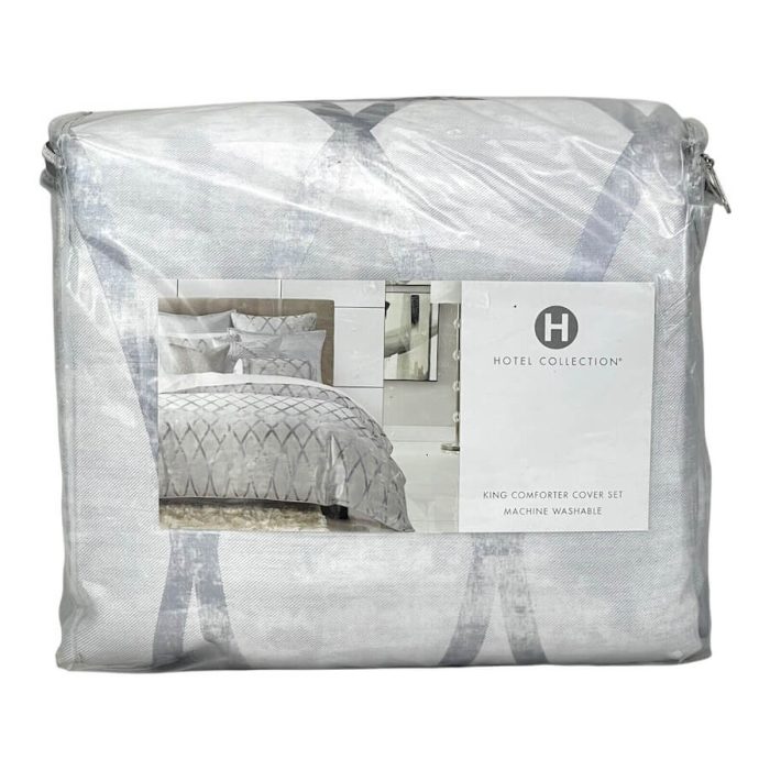 Hotel Collection Dimensional King Duvet Cover Set