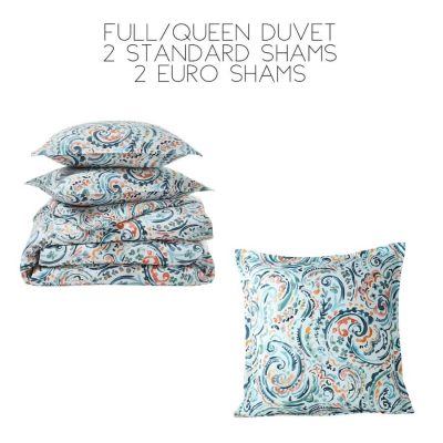 Sky Ophelia 5 Piece Full-Queen Duvet Set