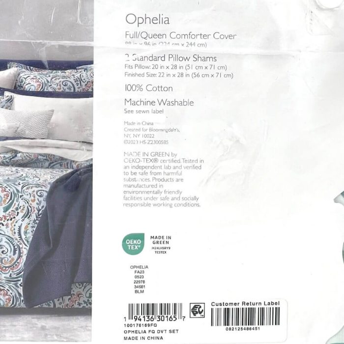 Sky Ophelia Full-Queen Duvet Set 2