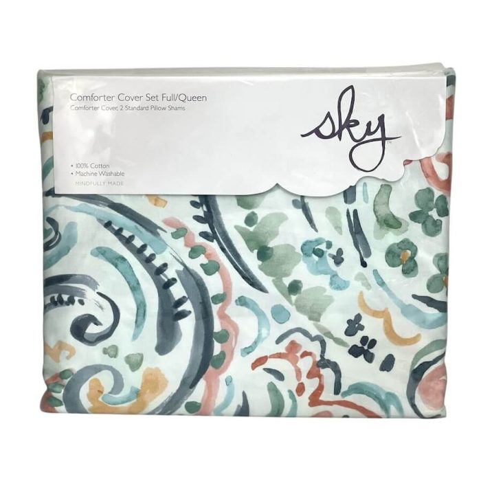 Sky Ophelia Full-Queen Duvet Set