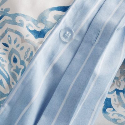 Charter Club Damask Designs Coastal Medallion Duvet Set 3