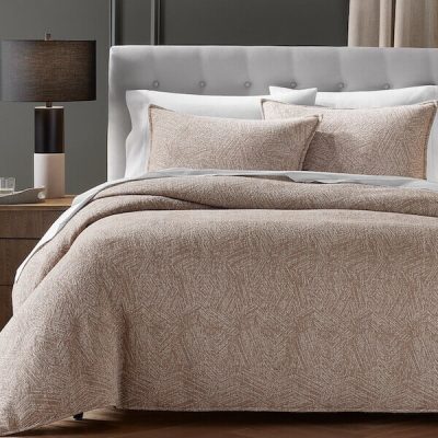 Hotel Collection Woodgrain Duvet Set Hazelnut 2