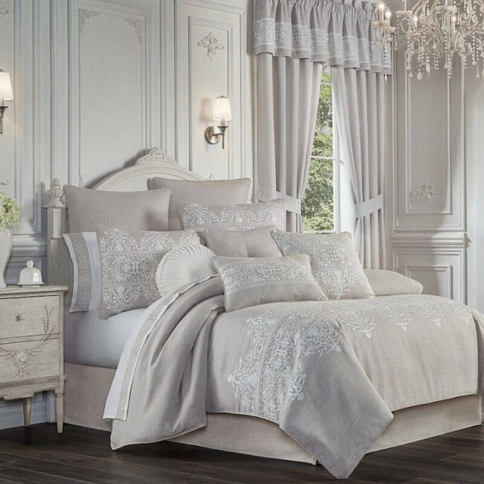 J Queen New York Aimee Euro Sham Beige 1