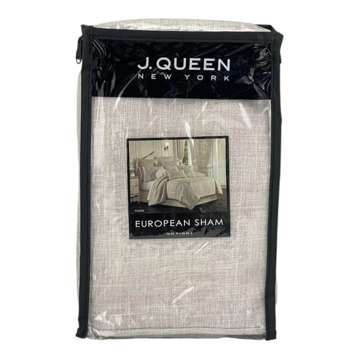 J Queen New York Aimee Euro Sham Beige 4