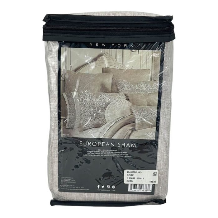 J Queen New York Aimee Euro Sham Beige 5