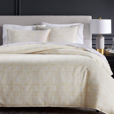Hotel Collection Stucco Plaid Duvet Cover Set