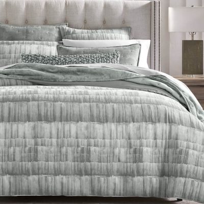 Hudson Park Brushed Texture Bedding