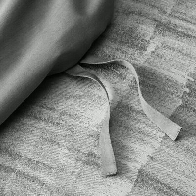 Hudson Park Brushed Texture Duvet Cover 2