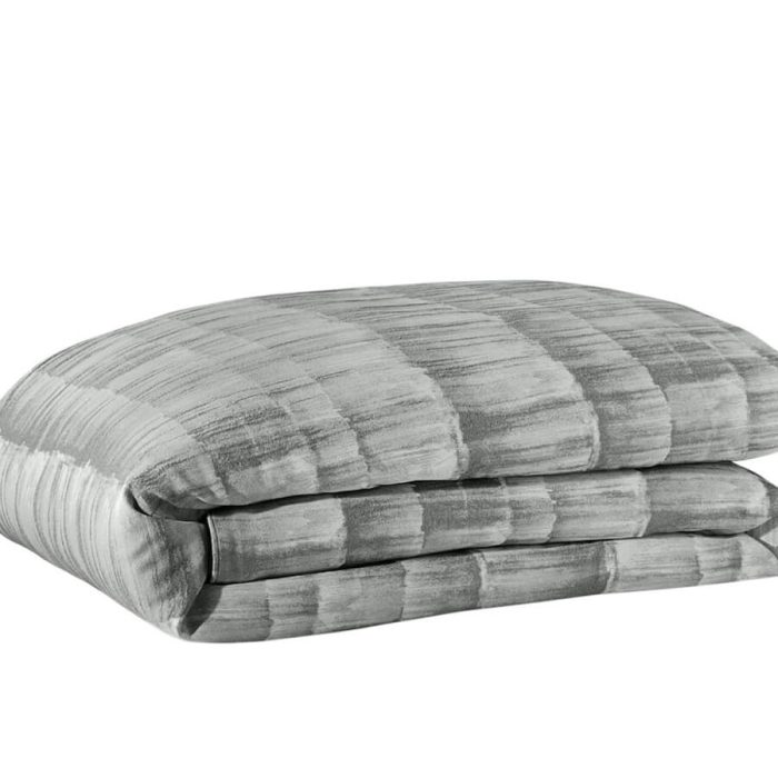 Hudson Park Brushed Texture Duvet Cover