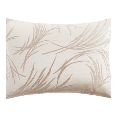 Hudson Park Brushstroke Sham Taupe