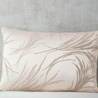 Hudson Park Brushstroke Sham Taupe 2