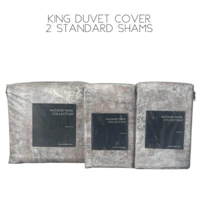 Hudson Park Greystone Duvet Set 2