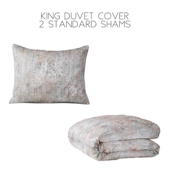 Hudson Park Greystone Duvet Set