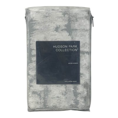 Hudson Park Woven Shibori King Sham