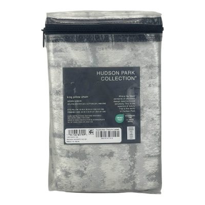 Hudson Park Woven Shibori King Sham 2
