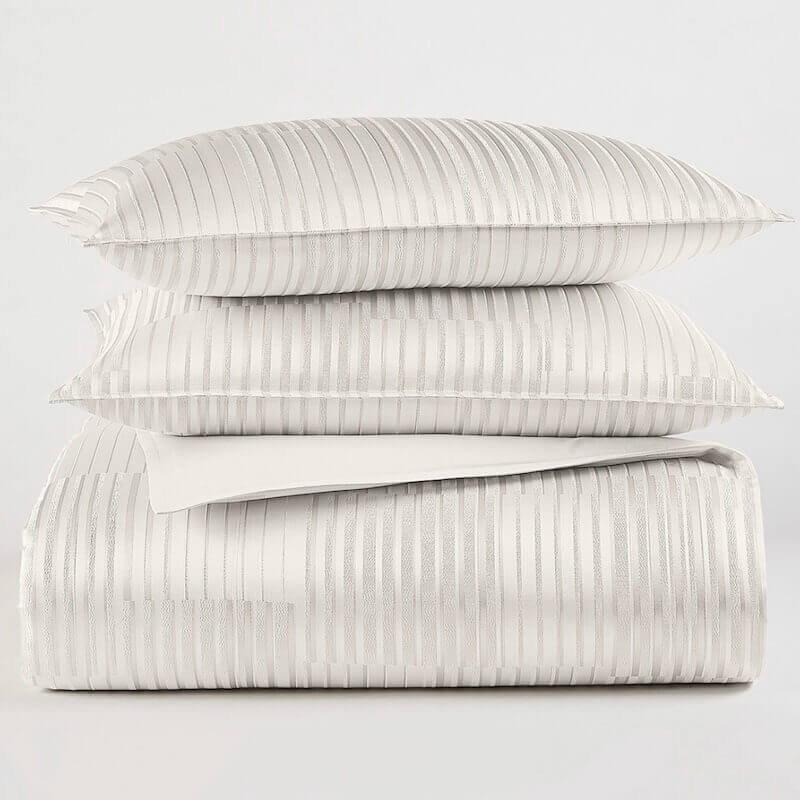 Hotel Collection Metallic Strie Duvet Set