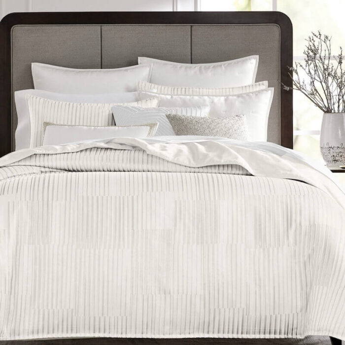 Hotel Collection Metallic Strie Duvet Set