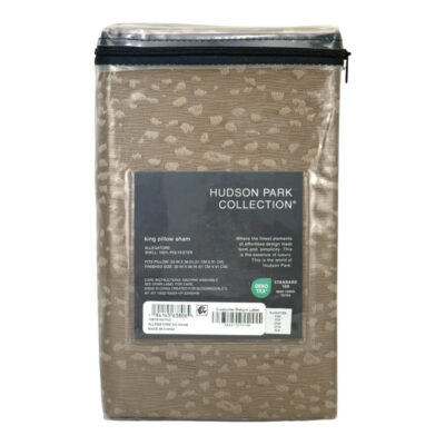 Hudson Park Allegatore King Sham Rust 2