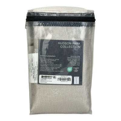 Hudson Park Nouveau Quilted Standard Sham Beige 2