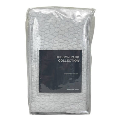 Hudson Park Signature Matelasse Euro Sham Cloud 4