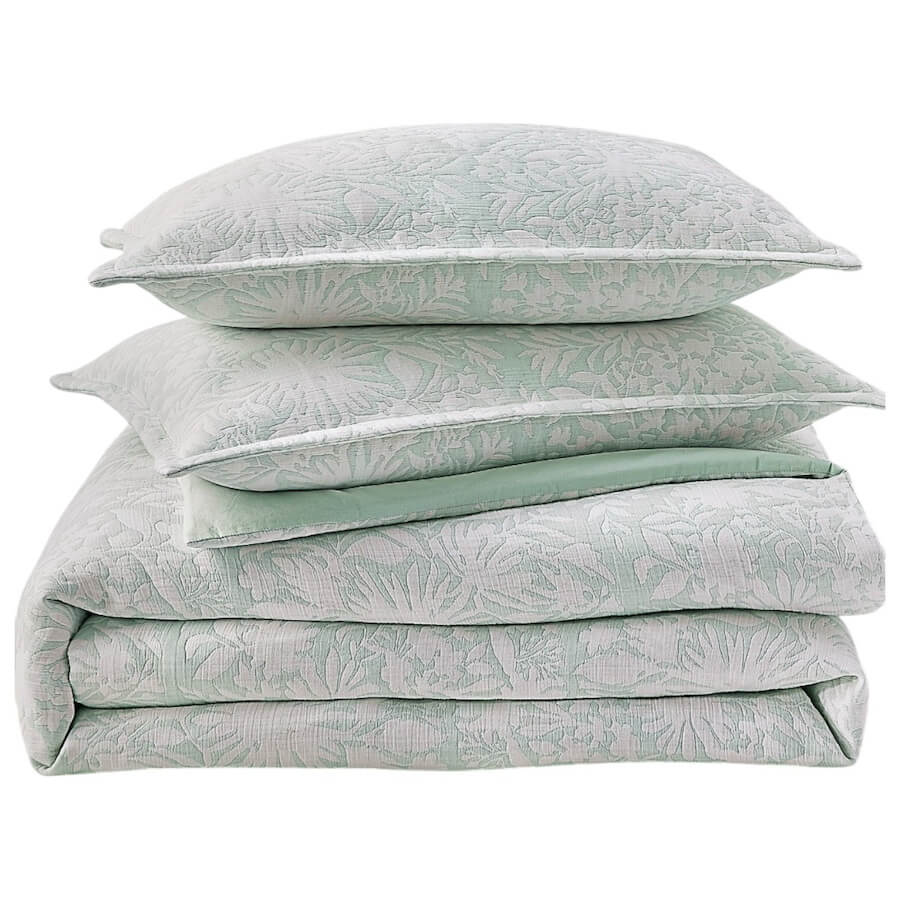 Sky Jardin Silhouette Duvet Set Green