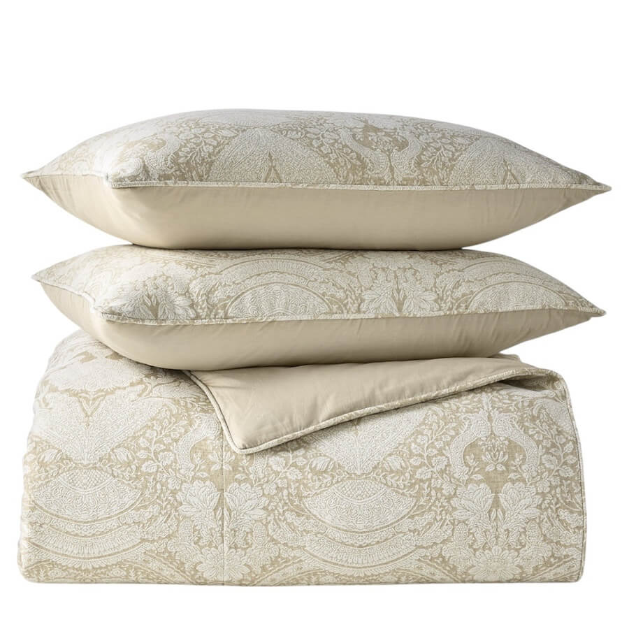 Charter Club Damask Designs Chenille Jacquard Duvet Set