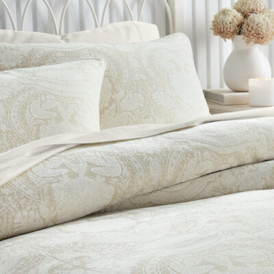 Charter Club Damask Designs Chenille Jacquard Duvet Set 1