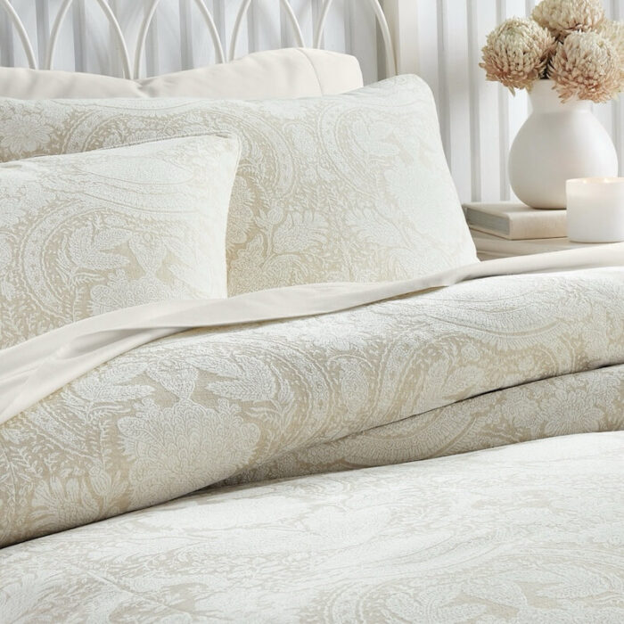 Charter Club Damask Designs Chenille Jacquard Duvet Set 1