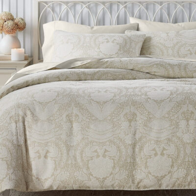 Charter Club Damask Designs Chenille Jacquard Duvet Set 2